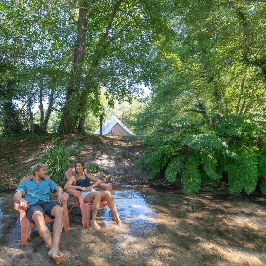 Wigwam 1 Domaine du Pas de l'âne Mios Exterior foto